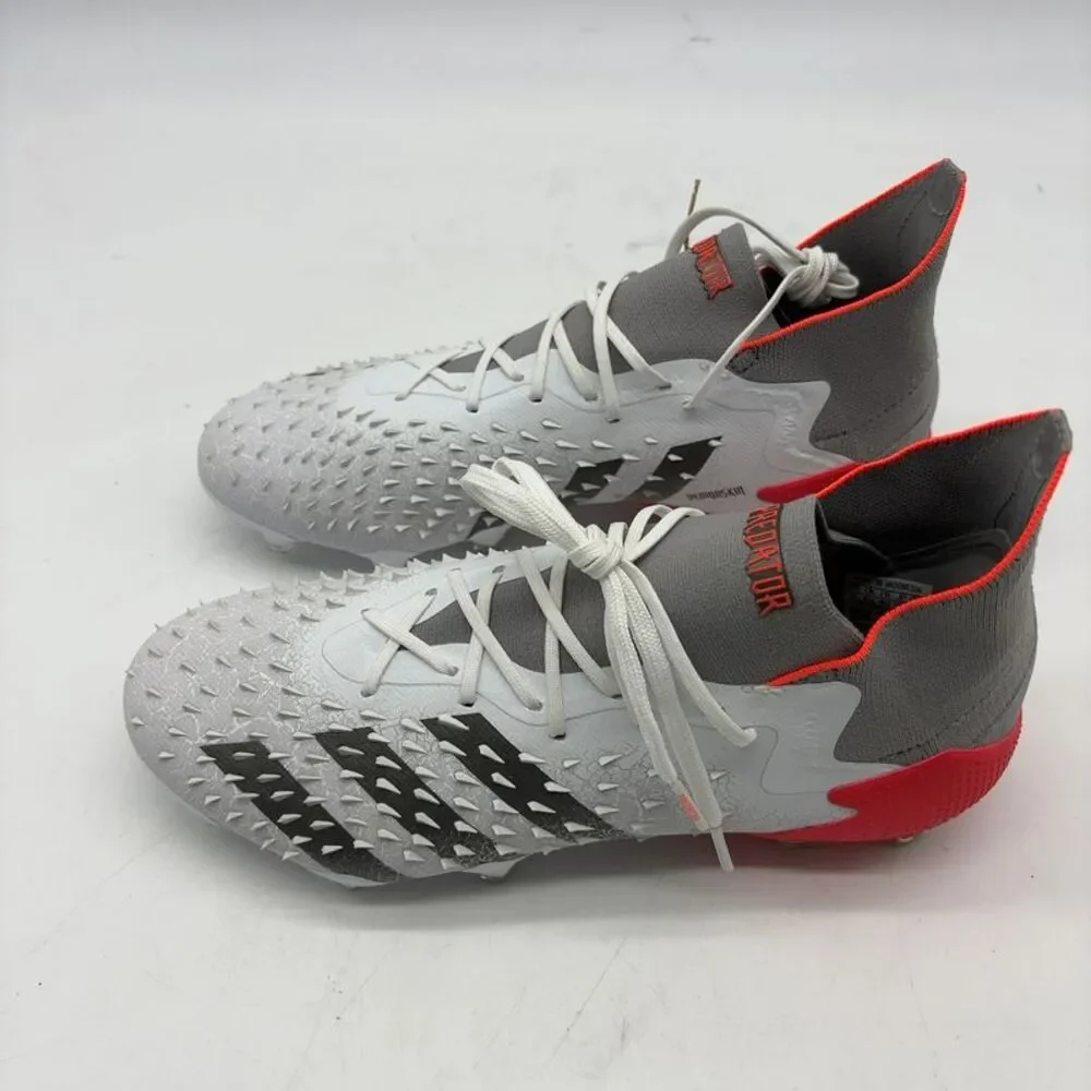 adidas Predator Freak .1 L FG Soccer Cleats White Red